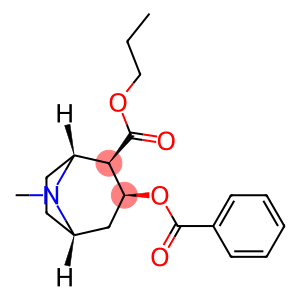 (1β,2R,5β)-2β-Propoxycarbonyltropane-3β-ol benzoate
