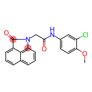N-(3-chloro-4-methoxyphenyl)-2-(2-oxobenzo[cd]indol-1(2H)-yl)acetamide