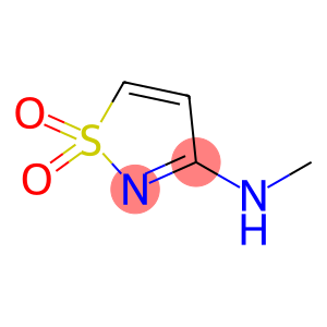 3-Isothiazolamine, N-methyl-, 1,1-dioxide