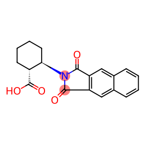N-[(1R,2R)-2-羧基环己基]萘-2,3-二甲酰亚胺