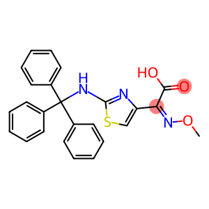 (Z)-2-(2-Tritylaminothiazol-4-yl)-2-methoxyiminoacetic Acid