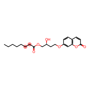 Octanoic acid, (2S)-2-hydroxy-4-[(2-oxo-2H-1-benzopyran-7-yl)oxy]butyl ester