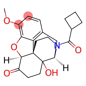 17-(Cyclobutylcarbonyl)-4,5α-epoxy-14-hydroxy-3-methoxymorphinan-6-one
