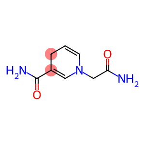 1(4H)-Pyridineacetamide, 3-(aminocarbonyl)-