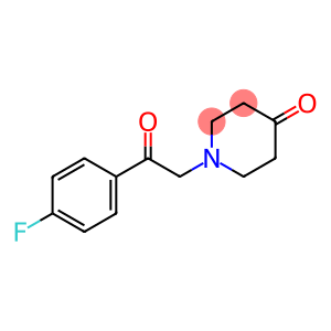 4-Piperidinone, 1-[2-(4-fluorophenyl)-2-oxoethyl]-