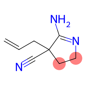 2H-Pyrrole-4-carbonitrile, 5-amino-3,4-dihydro-4-(2-propen-1-yl)-
