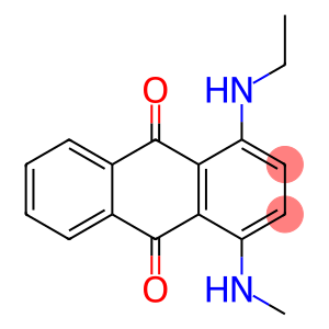 1-(Ethylamino)-4-(methylamino)-9,10-anthracenedione