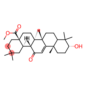 Olean-9(11)-en-28-oic acid, 3-hydroxy-12-oxo-, methyl ester, (3β)-