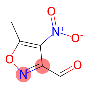 3-Isoxazolecarboxaldehyde, 5-methyl-4-nitro-