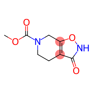 3,4,5,7-Tetrahydro-3-oxoisoxazolo[5,4-c]pyridine-6(2H)-carboxylic acid methyl ester