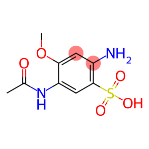 Benzenesulfonic acid, 5-(acetylamino)-2-amino-4-methoxy-