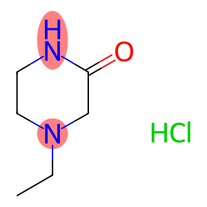 Piperazinone, 4-ethyl-, monohydrochloride