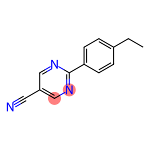 5-Pyrimidinecarbonitrile, 2-(4-ethylphenyl)- (9CI)