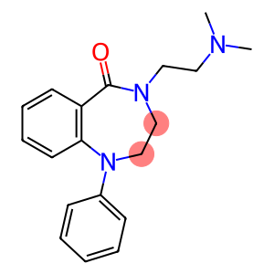 1,2,3,4-Tetrahydro-4-(2-dimethylaminoethyl)-1-phenyl-5H-1,4-benzodiazepin-5-one