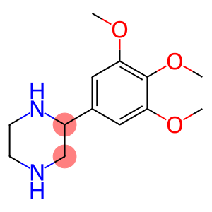 Piperazine, 2-(3,4,5-trimethoxyphenyl)-