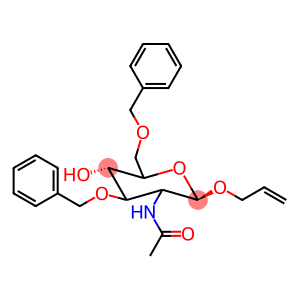 Allyl 2-(Acetylamino)-2-deoxy-3,6-bis-O-benzyl--D-glucopyranoside