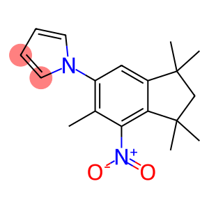 1-(1,1,3,3,6-pentamethyl-7-nitro-2,3-dihydro-1H-inden-5-yl)-1H-pyrrole