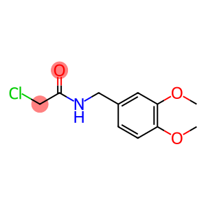 Acetamide, 2-chloro-N-((3,4-dimethoxyphenyl)methyl)-