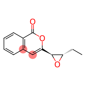 1H-2-Benzopyran-1-one, 3-[(2R,3S)-3-ethyl-2-oxiranyl]-, rel-