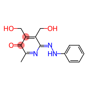 (6Z)-4,5-bis(hydroxymethyl)-2-methyl-6-(phenylhydrazinylidene)pyridin- 3-one