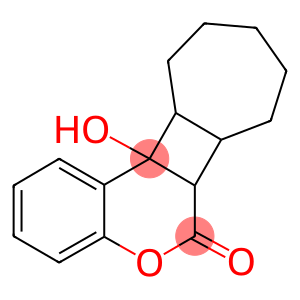 11b-hydroxy-6b,7,8,9,10,11,11a,11b-octahydrocyclohepta[3,4]cyclobuta[1,2-c]chromen-6(6aH)-one
