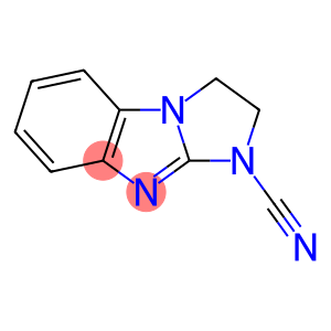 1H-Imidazo[1,2-a]benzimidazole-1-carbonitrile,2,3-dihydro-(9CI)