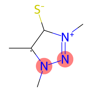1,3,4-trimethyl-2,3-diaza-1-azoniacyclopenta-1,4-diene-5-thiolate