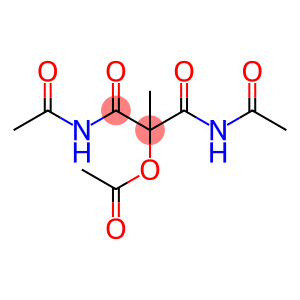 Propanediamide, N1,N3-diacetyl-2-(acetyloxy)-2-methyl-