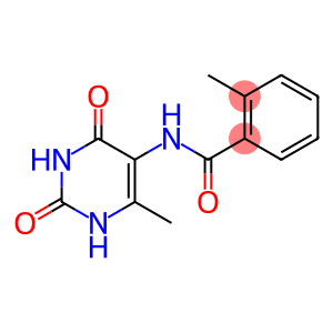 Benzamide, 2-methyl-N-(1,2,3,4-tetrahydro-6-methyl-2,4-dioxo-5-pyrimidinyl)-