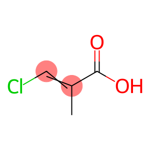2-Propenoic acid, 3-chloro-2-methyl-