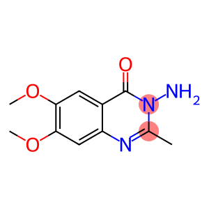 3-氨基-6,7-二甲氧基-2-甲基-3,4-二氢喹唑啉-4-酮