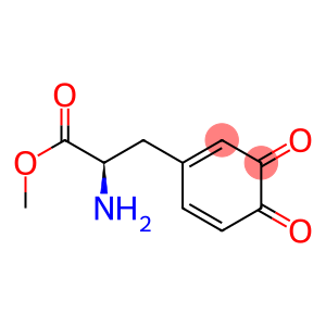 1,5-Cyclohexadiene-1-propanoic acid, α-amino-3,4-dioxo-, methyl ester, (αR)-
