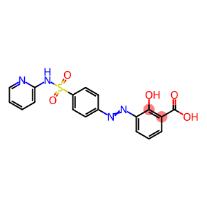 2-Hydroxy-3-[2-[4-[(2-pyridinylaMino)sulfonyl]phenyl]diazenyl]benzoic Acid