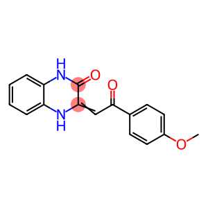 (Z)-3-(2-(4-methoxyphenyl)-2-oxoethylidene)-3,4-dihydroquinoxalin-2(1H)-one