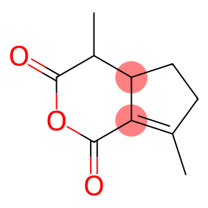 4,4a,5,6-Tetrahydro-4,7-dimethylcyclopenta[c]pyran-1,3-dione