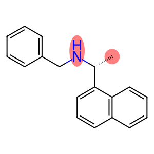 1-Naphthalenemethanamine, α-methyl-N-(phenylmethyl)-, (αR)-