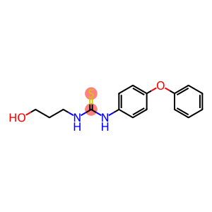 N-(3-hydroxypropyl)-N'-(4-phenoxyphenyl)thiourea