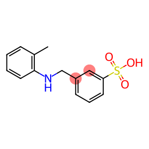 3-[(2-methylanilino)methyl]benzenesulfonic acid
