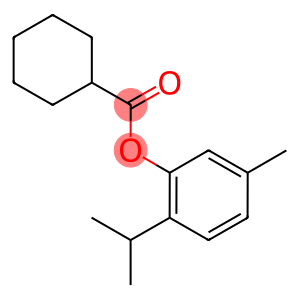 2-isopropyl-5-methylphenyl cyclohexanecarboxylate