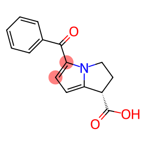 1H-Pyrrolizine-1-carboxylic acid, 5-benzoyl-2,3-dihydro-, (1S)-