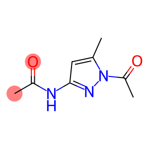 Acetamide,  N-(1-acetyl-5-methyl-1H-pyrazol-3-yl)-