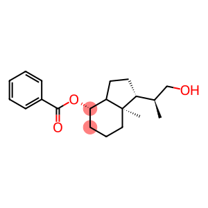 Benzoic acid 1S-(2-hydroxy-1R-methyl-ethyl)-7R-methyl-octahydro-inden-4R-yl ester