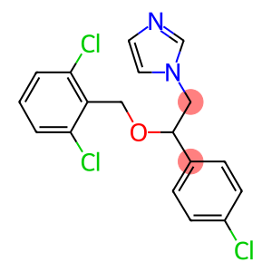 1-[2-(4-chlorophenyl)-2-[(2,6-dichlorophenyl)methoxy]ethyl]imidazole