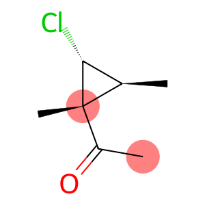 Ethanone, 1-(2-chloro-1,3-dimethylcyclopropyl)-, (1α,2α,3β)- (9CI)