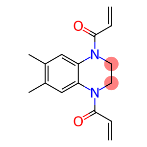 1,4-Diacryloyl-1,2,3,4-tetrahydro-6,7-dimethylquinoxaline