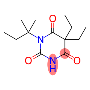 5,5-Diethyl-1-(1,1-dimethylpropyl)barbituric acid