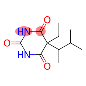 2,4,6(1H,3H,5H)-Pyrimidinetrione, 5-(1,2-dimethylpropyl)-5-ethyl-
