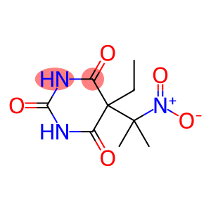 2,4,6(1H,3H,5H)-Pyrimidinetrione, 5-ethyl-5-(1-methyl-1-nitroethyl)-