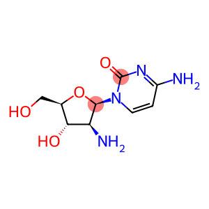 2(1H)-Pyrimidinone, 4-amino-1-(2-amino-2-deoxy-β-D-arabinofuranosyl)-