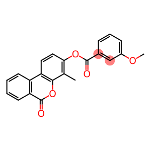 (4-methyl-6-oxobenzo[c]chromen-3-yl) 3-methoxybenzoate